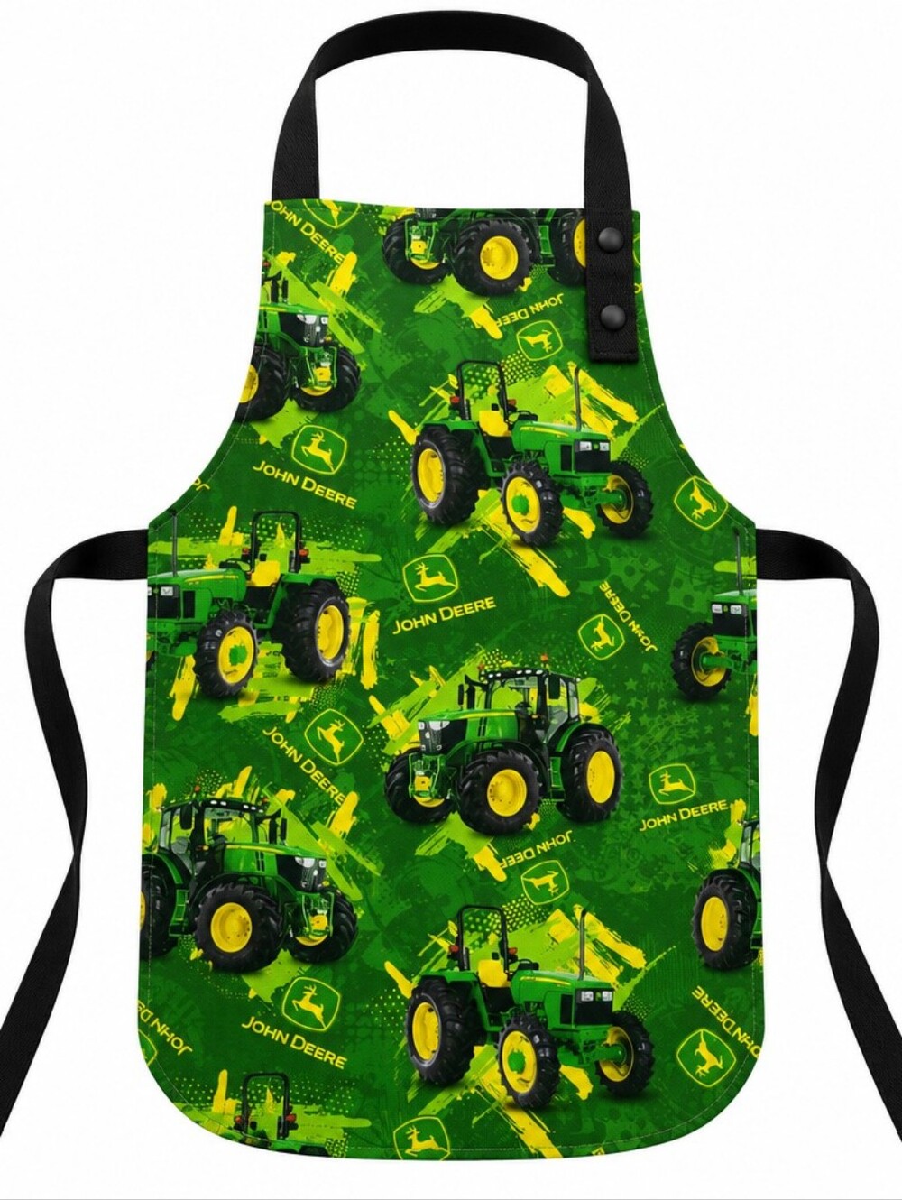 Kids Canvas Apron 100% Cotton Canvas Camo John Deer Tractor